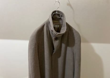 issey miyake angola long coat