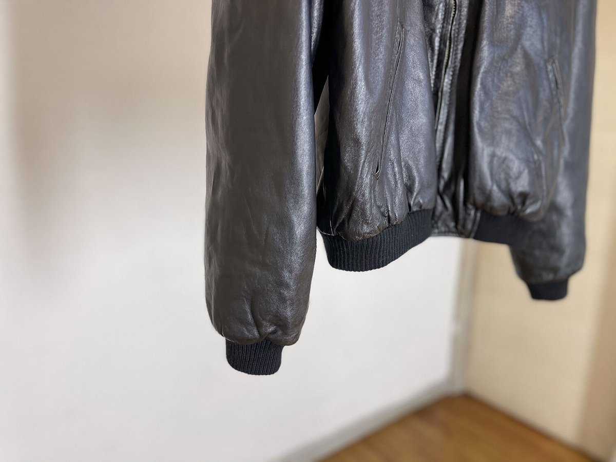 80-90s mani giorgio armani leather jacket | wee
