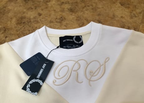 raf simons × fred perry  sweat  dead stock