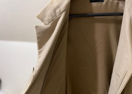 jilsander over size suede jacket