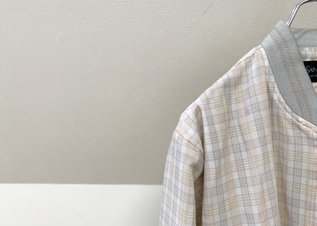yves saint laurent check blouson