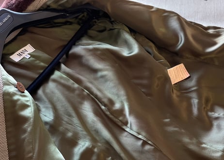 giorgio armani "MANI" fur coat
