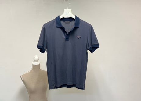 prada logo polo shirt