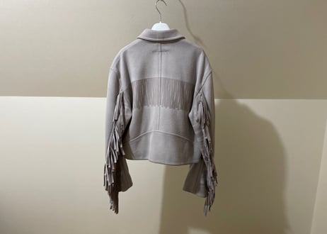 mm6 maison margiela 2020aw fringe jacket dead stock