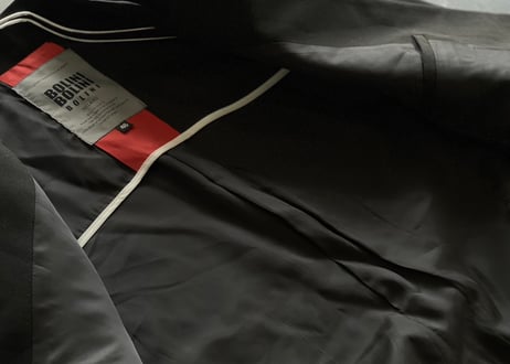 borini collarless jacket