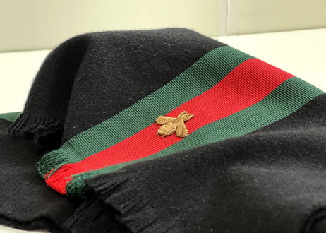 2020aw gucci cashmere muffler dead stock