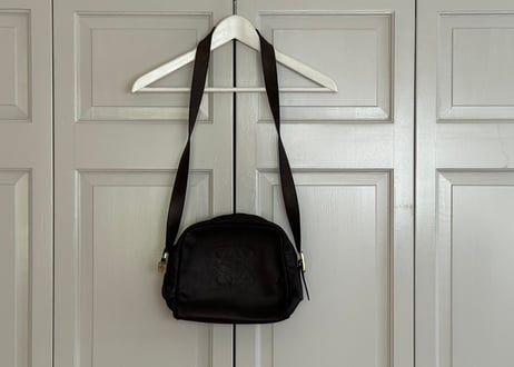 loewe anagram leather shoulder bag #1