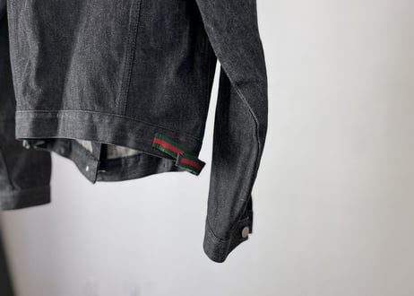 gucci denim jacket dead stock