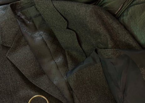 gucci set up suit dead stock
