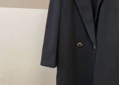 80-90s pure cashmere double long coat #8