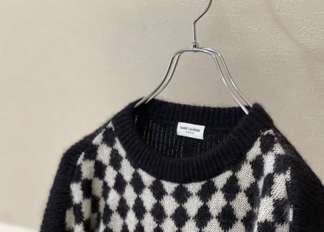 saint laurent 2021aw mohair knit