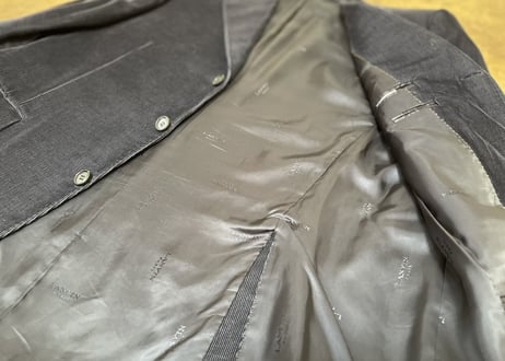 lanvin made in Italy corduroy setup suit