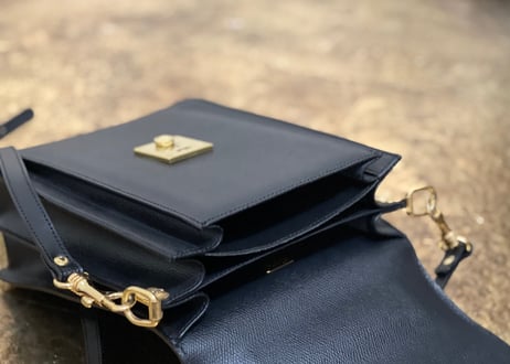 le tanneur made in France shoulder bag dead stock