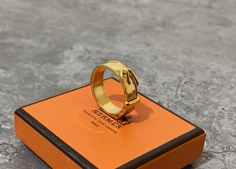 hermes ring "f"