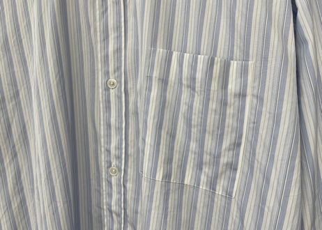 hermes serie  button stripe shirt