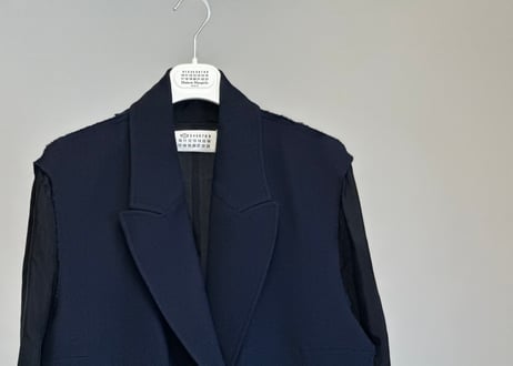 maison margiela 再構築 belted coat dead stock