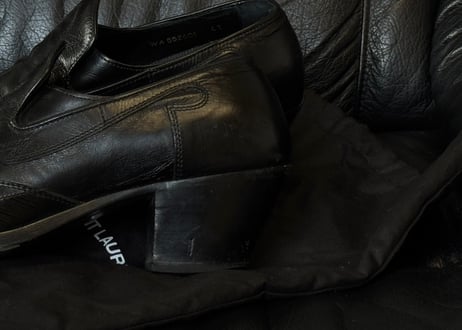 saint laurent paris heel shoes