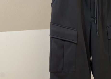 daiwa wool wide cargo trousers dead stock