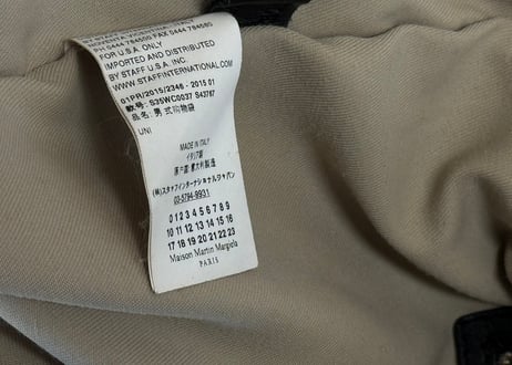maison margiela sailor bag