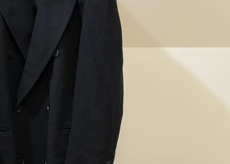 80-90s pure cashmere double long coat #13