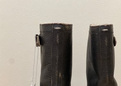 maison margiela leather boots 42