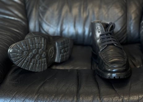 gucci leather boots