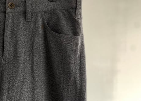 Y’s cotton melange unisex skirt