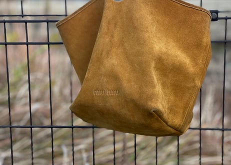 miumiu leather bag