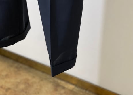 hermes set up suit black dead stock
