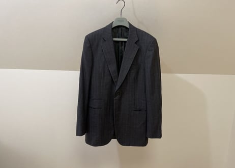 hermes stripe tailored jacket