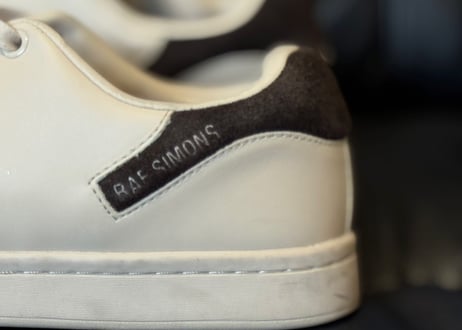 rafsimons leather sneakers