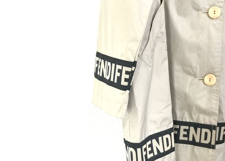 80-90s fendi nylon coat dead stock