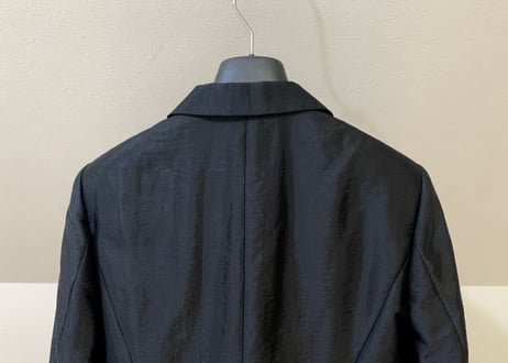 jil sander double jacket black