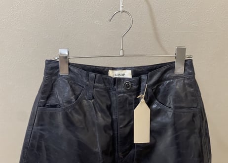 gossip leather pants dead stock