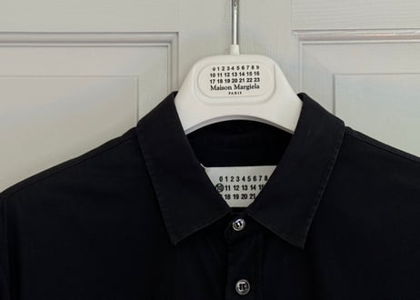 maison margiela "ここのえ期" black shirt