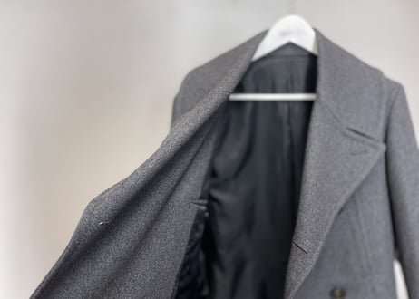 alexander mcqueen double coat dead stcok