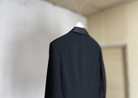 givenchy tuxedo set up suit dead stock