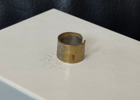 maison margiela antique finish ring #c