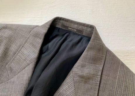 yves saint laurent rive gauche cashmere wool set up suit dead stock