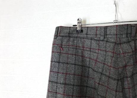 90s givenchy check trousers