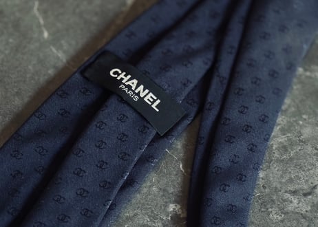 chanel coco neck tie
