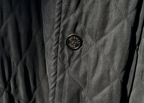 hermes quilting coat