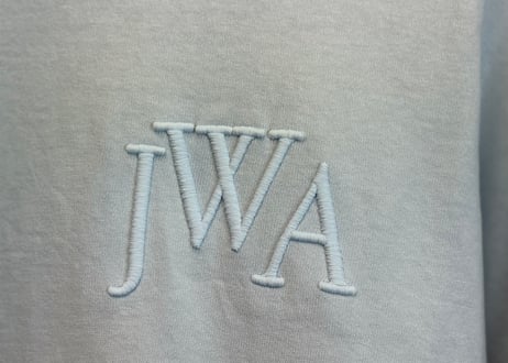 jw anderson logo tops