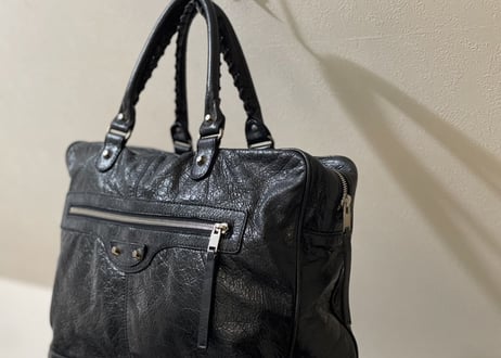 balenciaga leather bag