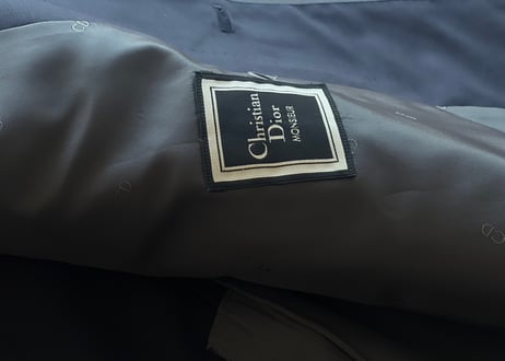 dior double blazer