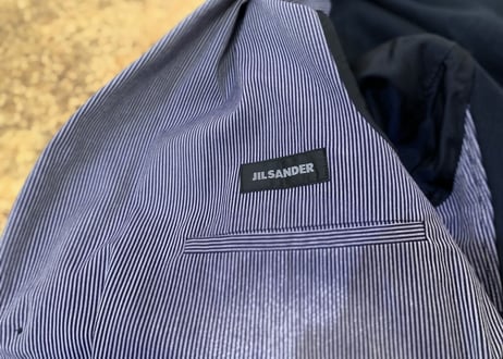 jil sander stripe jacket