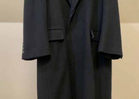 90s wool chesterfield coat