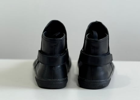90-00s prada sports leather boots #c