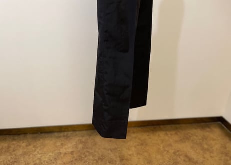 mm6 maison margiela 2020aw nylon blcak trousers dead stock