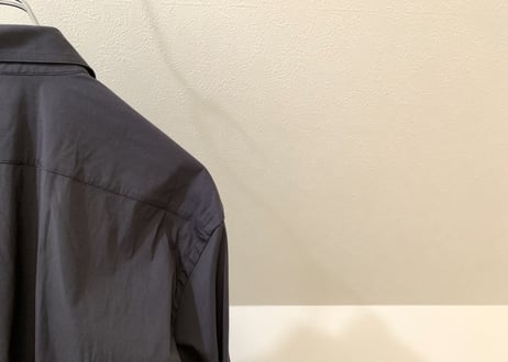 prada pocket shirt gray